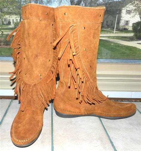 wide calf moccasin boots